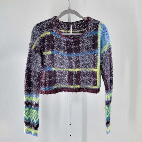 NWT FREE PEOPLE Emerson Pullover Crop Sweater - Picture 7 of 10